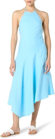 The Drop Women's Standard Ciga Halter Linen Maxi Dress in Saudi Arabia