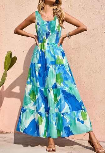 Prettygarden مدخن الدبابة الفساتين Maxi للنساء 2025 زفاف الضيف لباس بلا أكيام in Saudi Arabia