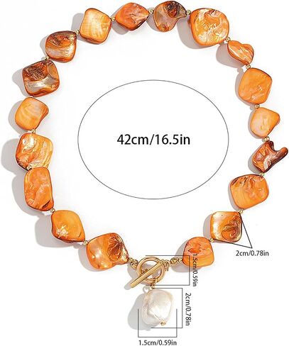 Gold Shell Pendant Necklace for Women Summer Beach Irregularly Shell Clavicle Choker Necklace Bikini Seashell Body Chain Necklace for Women in Saudi Arabia