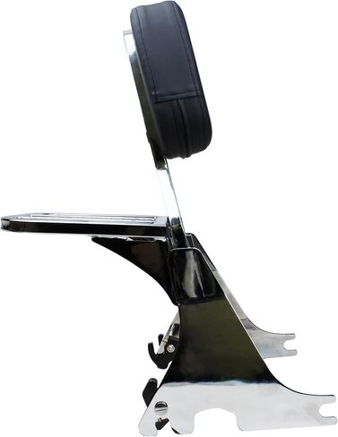 YHMOTO Motorcycle Detachable Passenger Backrest Sissy Bar & Luggage Rack with Docking Hardware Kits for Harley Sportster XL 883 1200 2004-2024 (Chrome) in Saudi Arabia