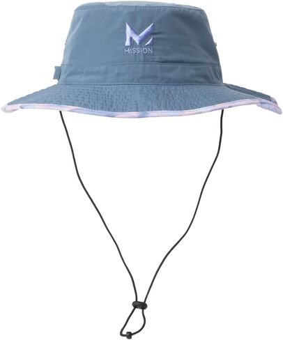 قبعة MISSION Cooling Bucket، Big Island Energy - قبعة واسعة الحواف للجنسين للرجال والنساء - خفيفة الوزن وقابلة للطي ومتينة - تبرد حتى ساعتين - حماية من أشعة الشمس بعامل حماية من أشعة الشمس 50 - يمكن غسلها في الغسالة in Saudi Arabia