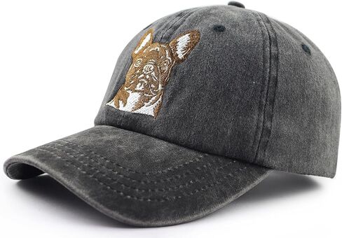 Dog Lover Gifts Hat for Men Women, Funny Adjustable Cotton Embroidered Puppy Pet Baseball Cap in Saudi Arabia