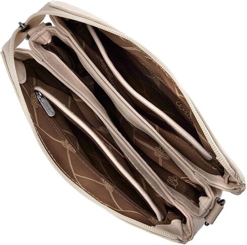 Wrangler Shoulder Bag for Women Crossbody Purse with Woven Strap in Saudi Arabia