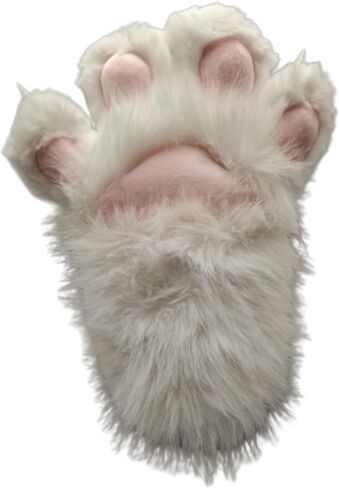 Faux fur Furry costume Cat Claw Gloves Animal furry paws Cosplay Accessories cat costume adult in Kuwait