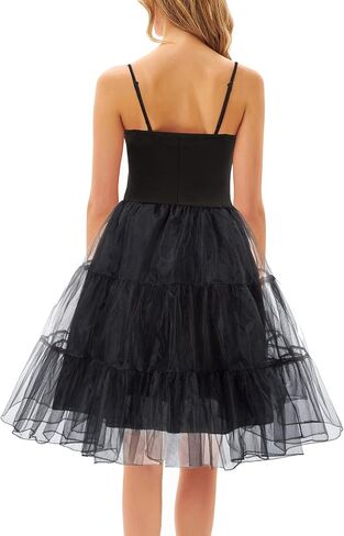GRACE KARIN Women’s Underdress Spaghetti Strap Full Slip 1950s Vintage Petticoat Crinoline Tutu Underskirts S-XXL in Saudi Arabia