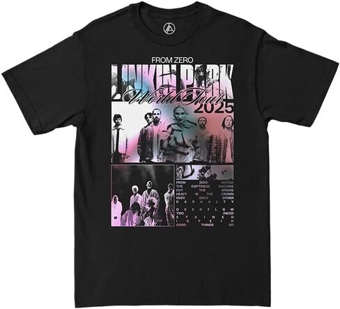 Linkin Park From Zero Official Merch Box Collage T-Shirt in Saudi Arabia
