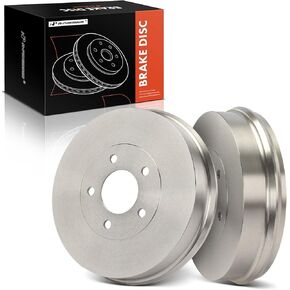 A-Premium 11.69 in (297 mm) Rear Brake Drums Set Compatible with Select Ford, Mazda and Mercury Models - Escape 2008-2012, Tribute 2008-2011, Mariner 2008-2011, 2 Pcs
