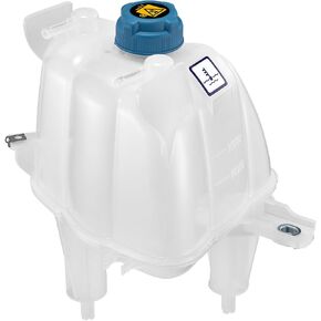 Engine Coolant Reservoir Tank 603-832 Compatible with Ram ProMaster 1500 2500 3500 2014-2021 Replace 52014880AA 68097622AA Coolant Expansion Recovery Reservoir Overflow Tank with Cap