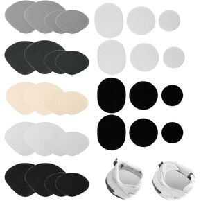 Shoe Patches for Holes 32 PCS Shoe Patch Shoe Repair Patch 5 Colors Patches for Shoes Heel Hole Patch Self-Adhesive Inner Hole Patch Suitable for Sports Shoes Mesh Shoes Leather Shoes