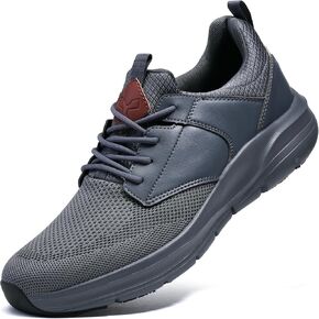 Mens Non Slip Work Shoes Water Resistant Walking Sneakers Food Service Chef Kitchen