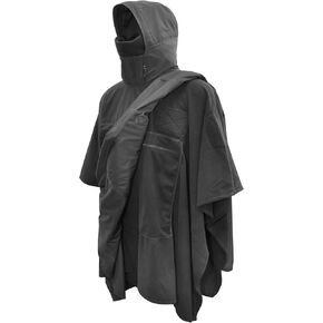 HAZARD 4 PonchoVilla MK2 Set (1 Poncho Villa, 1 Fleece Poncho) - Black