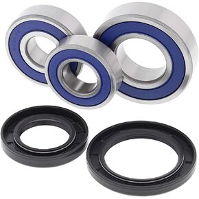 All Balls Racing Wheel Bearing Kit 25-1703 Compatible With/Replacement For Yamaha FJ09 2015-2016, FZ07 2015-2017, FZ09 2014-2017, MT07 2018, MT09 (EURO) 2014, MT09 2018, XSR700 2018