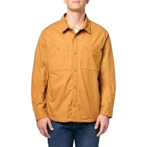 Timberland mens Printed Fleece Lined Overshirt