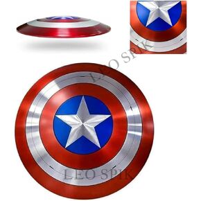 Captan Amrica Shield Metal Marvel Legends Series Premium Role Play Shield Adult Fan Costume Collectible Wall Decor