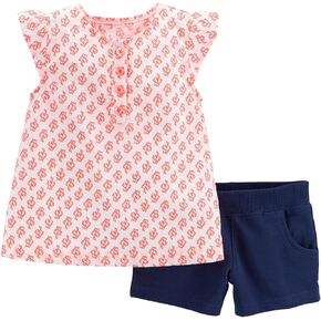 Carter's 2 Piece Short Set (Toddler) Print