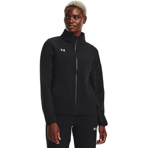 Under Armour Womens Squad 3.0 Warmup Full Zip Jacket Black XL