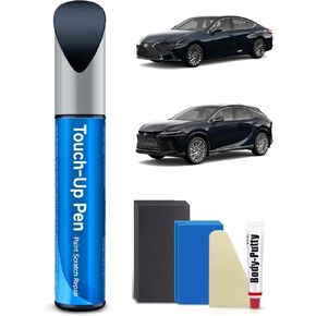 077 Pearl White/Starfire Pearl Touch Up Paint Kit متوافق مع Lexus Access Match Car Scratch Repress Touch Up Paint Kit