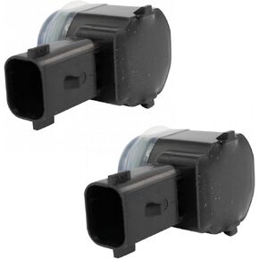 TRQ Rear Parking Assist Sensor Set Compatible with 2013-2015 Ford Explorer 2013-2019 Flex Police Interceptor Utility FO1175103
