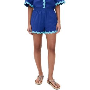 English Factory Women's Scallop Detailed Shorts