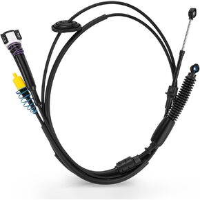 كابل شيفتر التروس 12477640 ملاءمة لـ Chevy Silverado GMC Sierra 1500 2500 3500 Classic 1999-2007 ، Cable Controlshift Transmission التلقائي 2 PCS