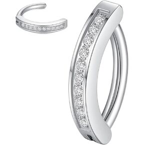 G23 Titanium الفرس Belly Butly Ring Rings Body Belly Percing Jewelry 14G 14mm 12mm 10mm 8mm