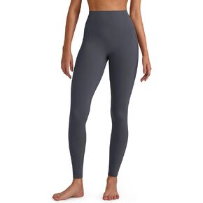G4Free BareFeel Yoga Pants for Women Seamless Waistband Yoga Leggings Workout Biker Leggings with Pockets 25" 27" 29"