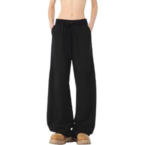 Sweatpants for Tall Men, Big and Tall Size, Men's Extra Long Inseam, Mens Casual Fit Loose Drawstring Black Pants