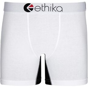 Ethika Mens MID Boxer Brief | *Solids* White OG