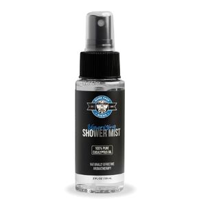 Eucalyptus Game Face Vaporizing Shower Mist Spray for Aromatherapy, At Home Spa Experience, Sinus Congestion Relief, and Tension Relief, 2 fl oz.