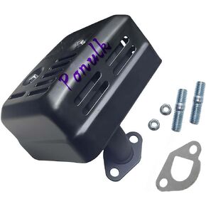 18310-ZF1-000 Mower Muffler Exhaust Silencer Assembly For Honda and Clone GX160 GX200 GX120 159cc 196cc 212cc 5.5HP-6.5HP Engine Motor