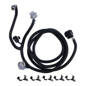 HOLDWELL Rear Tail Light Harness Wire & Socket 23141279 Compatible with GMC Sierra 1500 2014-2015 Sierra 2500/Sierra 3500 2015