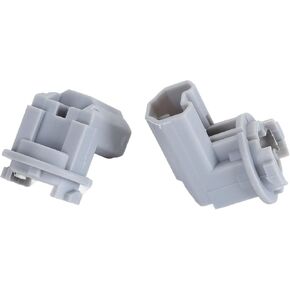 1 Pair Car Reverse Light Socket, Rear License Plate Lamp Holder Socket 90075‑60037 License Plate Light Plug Socket for Camry