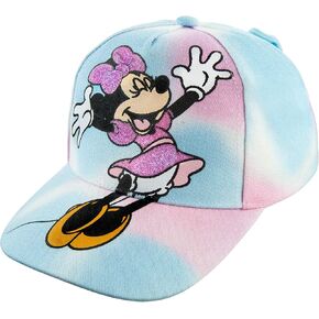 Disney Minnie Mouse Girls Baseball Cap - قوس متصل بالظهر