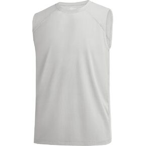 Boys UPF 50+ Mesh Athletic Quick Dry Tank Top Moisture Wicking Active Sleeveless Mesh Shirts Tops for Youth