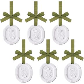 6 Pcs Passive Diffusers for Essential Oils 6 Aroma Flower Car Passive Essential Oil Diffuser for Room, Cars, Bathroom Home, Office, and Travel, Non Electric Improves Sleep, and Relieves Stress