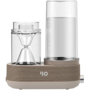 Y&O Glass Essential Oil Diffuser ، 1600 مل من الناشر العطري البخاري للمنزل ، مرطب تدابير العطور الطبيعية مع خزان زجاجي ، إغلاق السيارات