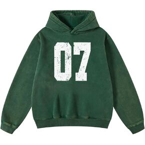 هوديس ضجة كبيرة الحجم للنساء حمض الغسيل الرسومية هوديز الأزياء للنساء Sweatshirts y2k سترة preppy للكلية