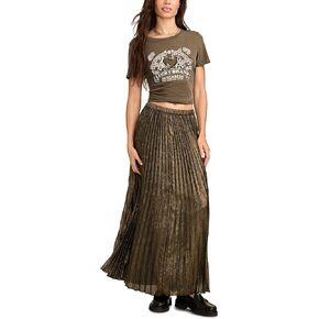 Lucky Brand Women's Pleated Midi Skirt