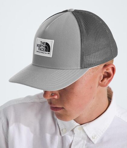 THE NORTH FACE Keep It Patched Trucker | Deep Fit Snapback Hat for Men & Women with Breathable Mesh Panels in Saudi Arabia