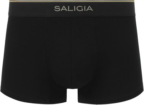 SALIGIA Men's Underwear, Stretch-Cotton Trunks (Shorter Style), Double-layered Front Pouch in Kuwait