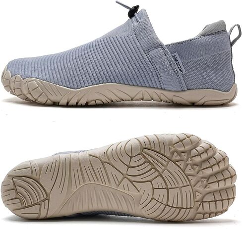 WateLves Water Shoes Womens Mens - Comfortable Lightweight Striped Pattern Barefoot Shoes for Beach Swim Pool Yoga Boating Water Aerobics in Kuwait