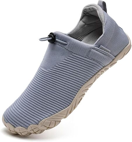 WateLves Water Shoes Womens Mens - Comfortable Lightweight Striped Pattern Barefoot Shoes for Beach Swim Pool Yoga Boating Water Aerobics in Kuwait