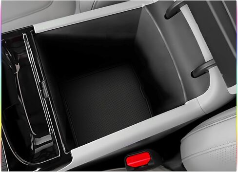 for 2021 2022 2023 2024 Kia Seltos Door Slot Mat Non-Slip Interior Door Groove Gate Pad Fit 2023 2024 Kia Seltos Door Compartment Cup Center Console Liners Accessory Decoration (White) in Saudi Arabia