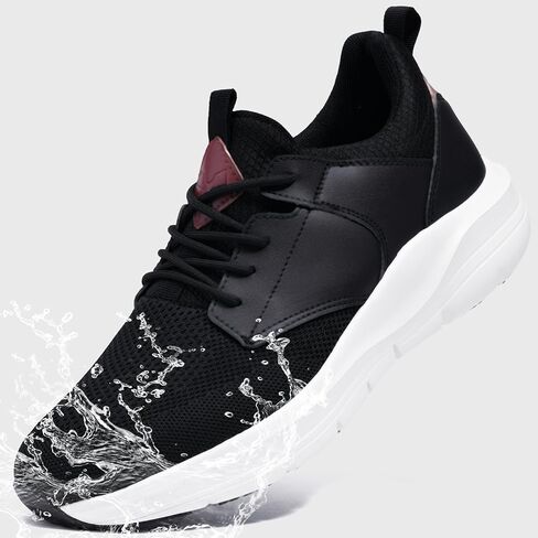 Mens Non Slip Work Shoes Water Resistant Walking Sneakers Food Service Chef Kitchen in Kuwait