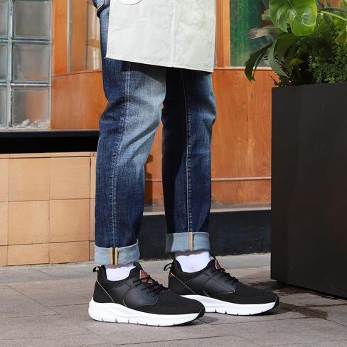 Mens Non Slip Work Shoes Water Resistant Walking Sneakers Food Service Chef Kitchen in Kuwait