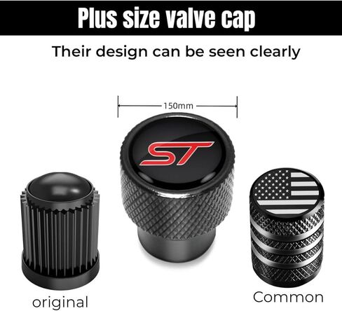 غطاء ساق المعادن صمام الإطارات يغطي MX-5 Cap Air Valve Cap Cover Proof Proof Cover-Proof Air Cover مع إكسسوارات Mazda MX-5 (MX5) in Kuwait