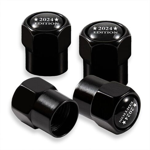 4Pieces Tire Valve Stem Caps Aluminium Alloy Funny Valve Caps Compatible with Toyota Tundra 1794 Car Accessories in Saudi Arabia