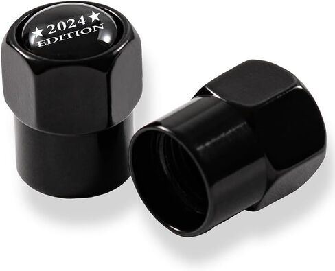 4Pieces Tire Valve Stem Caps Aluminium Alloy Funny Valve Caps Compatible with Toyota Tundra 1794 Car Accessories in Saudi Arabia