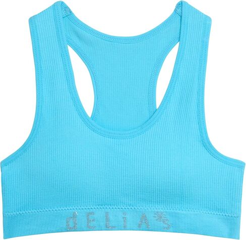 صدرية Girls Sports - 3 حزمة Soft Sofflist Seamless Racerback مبطنة الدعم حمالات الصدر للفتيات (الأحجام: 32-36) in Kuwait