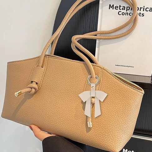 Leather Bow Charm for Bag Purse Handbag, Elegant Bow Keychain, Cute Bag Accessory in Kuwait